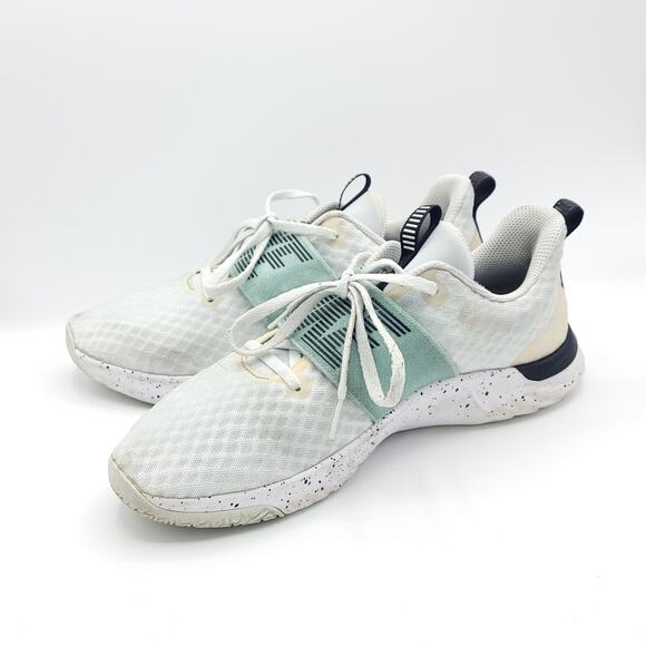 Nike In Season TR 9 AR4543-100 White green Running women's Size 9.5 - Picture 4 of 9